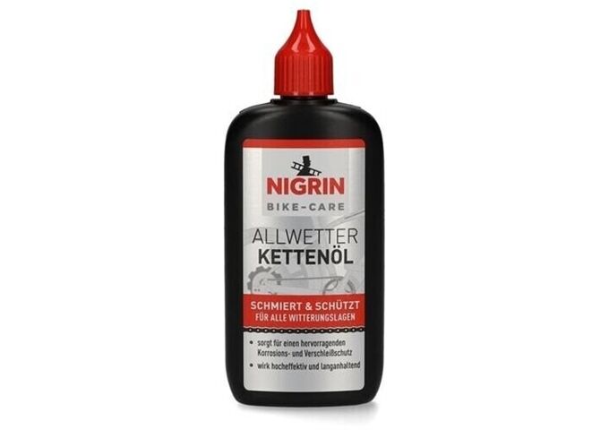 Nigrin BIKE-CARE Kettenöl Allwetter 100 ml