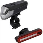 Fischer Bike LED-Akku Beleuchtung-Set STOP 80/40/20/Sensor