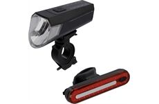 Fischer Bike LED-Akku Beleuchtung-Set STOP 80/40/20/Sensor