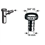 Cornat Schlauchanschluß für WT-GV chrom