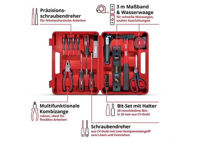 KWB Werkzeugkoffer 35tlg