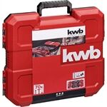 KWB Werkzeugkoffer 70tlg bestückt