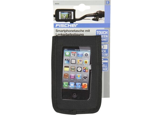 Fischer Bike Smartphone-Tasche mit Lenkerbefestigung