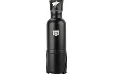 Fischer Bike Trinkflasche Edelstahl 0,75 L mit Halter