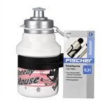 Fischer Bike Trinkflasche Kinder mit Halter und Motiv 0,3 L