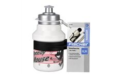 Fischer Bike Trinkflasche Kinder mit Halter und Motiv 0,3 L