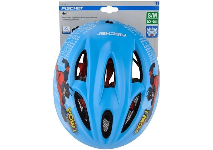 Fischer Bike FISCHER Kinder-Fahrradhelm Motiv Comic - Gr. S/M,