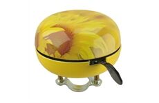 Fischer Bike Glocke Ding-Dong  Sonnenblume