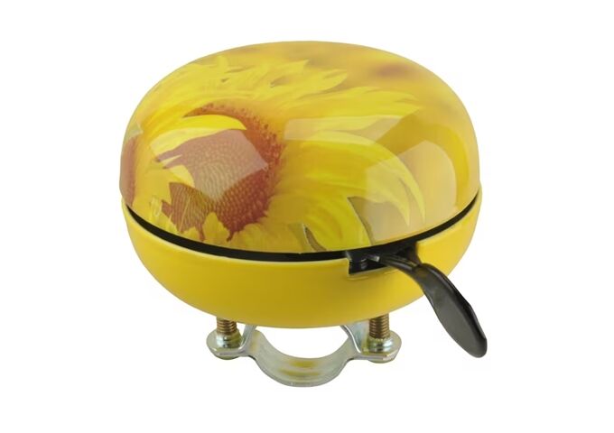 Fischer Bike Glocke Ding-Dong Sonnenblume