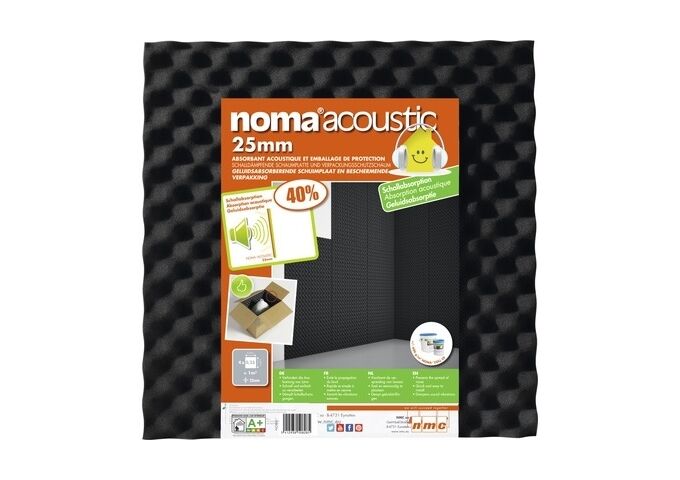 nmc Nomaacoustic 50cmx1m, Stärke 25mm (2 St./Pack)