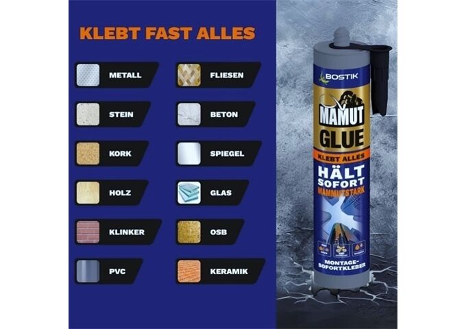 MEM Mamut Glue Montage-Sofortkleber 450 g