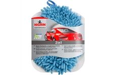 Nigrin Wasch-Handschuh Microfaser mit Insektennetz
