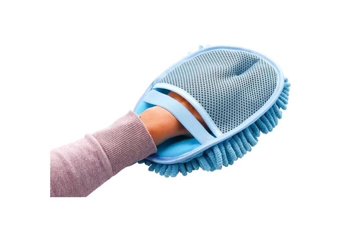 Nigrin Wasch-Handschuh Microfaser mit Insektennetz
