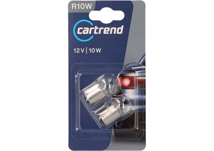 Cartrend Kugellampe R10W 12V 2Stück