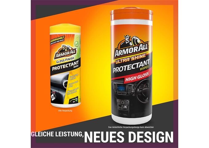 Armor All Kunststoffpflege 30 Tücher, glänzend