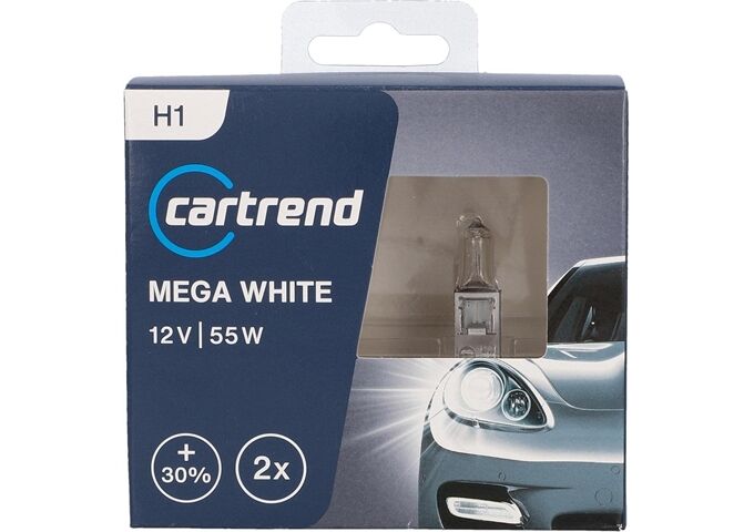 Cartrend H1 Xenon Mega White 12V 60/55W P43T