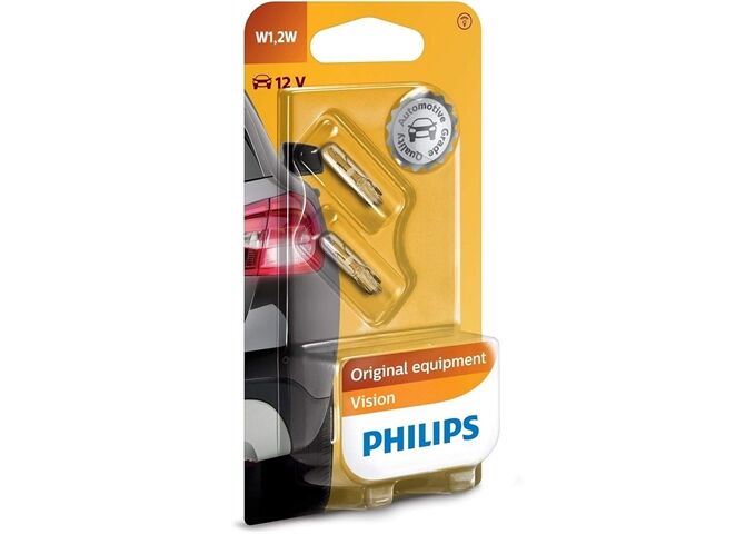 PHILIPS Glassockellampe 1,2W 12V Original