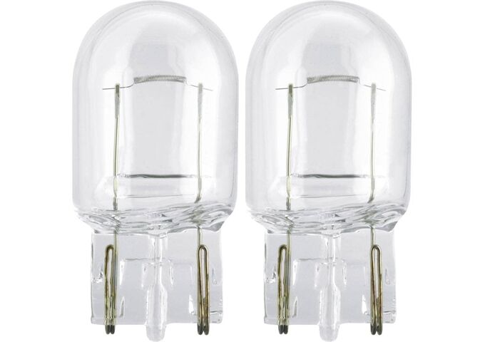 PHILIPS Glassockellampe W21W, 2-er Set Blister