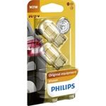 PHILIPS Glassockellampe W21W, 2-er Set Blister