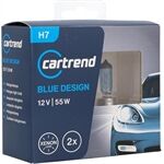 Cartrend H7 High Power Blue Design 55W P43T, 2er Set