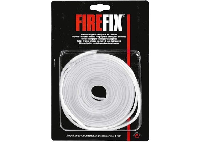 Firefix Silikon-Dichtlippe, elastisch, selbstklebend