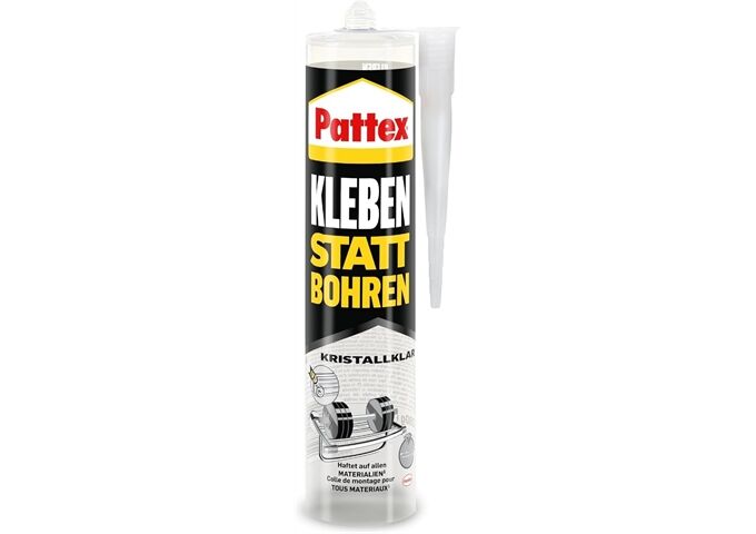 Pattex Kleben statt Bohren Kristallklar Kartusche