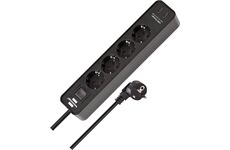 Brennenstuhl Ecolor Steckdosenleiste USB C 1,5mH05VV-F3G1,5 2 U