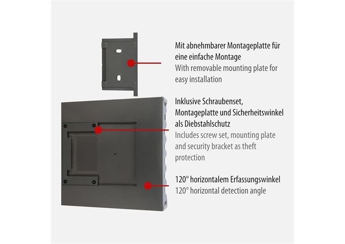 Brennenstuhl Solar LED Strahler SOL 1000 Plana/LED