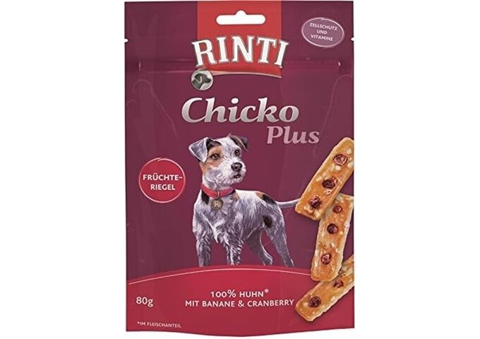 RINTI Chicko Früchteriegel mit Huhn 80 g