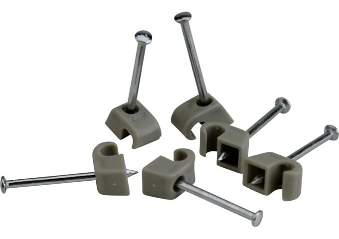 Unitec Express-Schelle,4-7 mm,grau 50 Stück