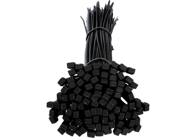 Unitec Kabelbinder,365x4,8 mm, schwarz, 100 Stück