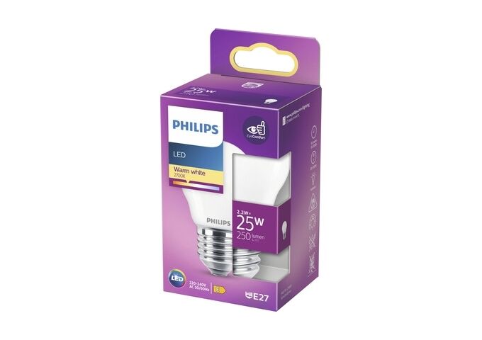 PHILIPS LED Classic Tropfen E27/2,2W 250lm, 2700K