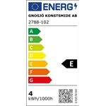 Konstsmide LED Eisregenvorhang Warmweiß 200 Dioden