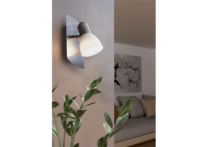 EGLO Wandspot Enea 1flm B70xL190mm, max.1x40W E14 excl