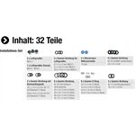 Werkzeyt Haushaltsdichtungsset 32-tlg. in transparenter Box