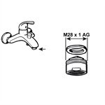  Siebstrahler ND M24/1 chrom