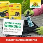 Neudorff Neudorff Sugan Rattenköder Pads 400g