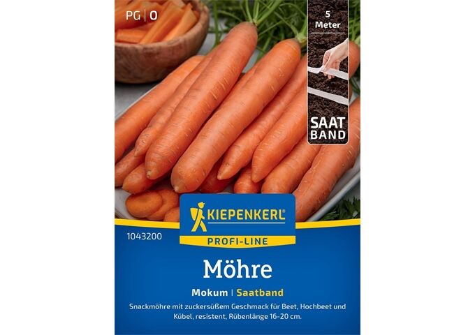 Kiepenkerl Möhre Mokum, F1, Saatband