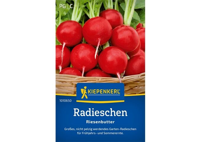 Kiepenkerl Radieschen Riesenbutter