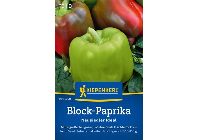 Kiepenkerl Block-Paprika Neusiedler Ideal