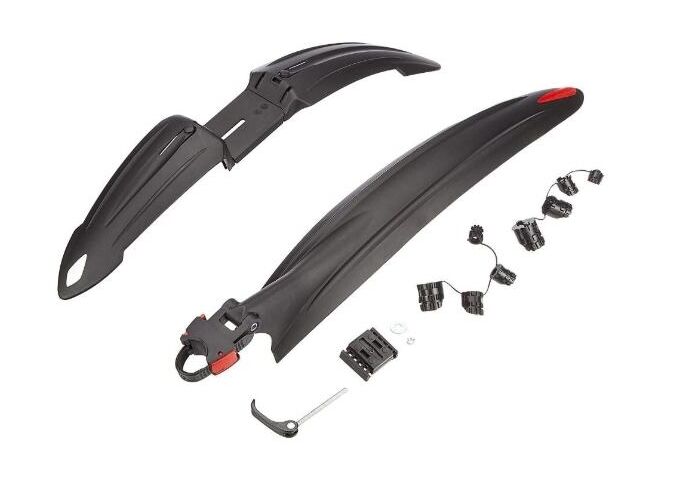 Fischer Bike Spritzschutz-Set 24-26" Schnellverschluss
