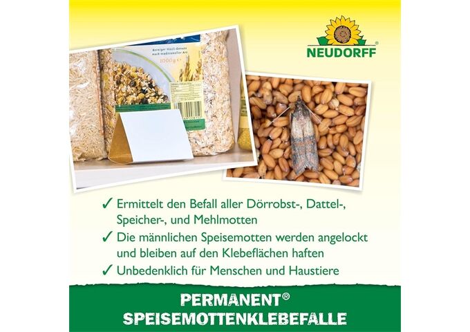 Neudorff Neudorff Permanent Speisemotten Klebefalle, 3 Stk