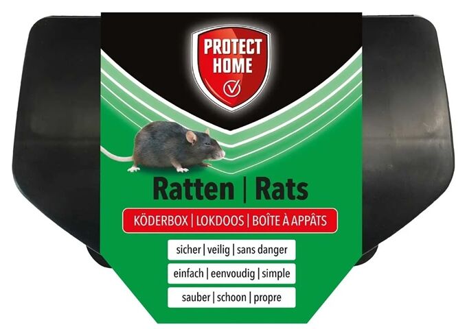 SBM SBM Haushaltsschädlinge PH Ratten Köderbox 1 Stück