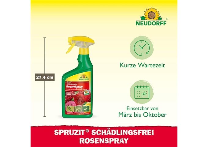 Neudorff Spruzit AF Schädlingsfrei RosenSpray 750 ml
