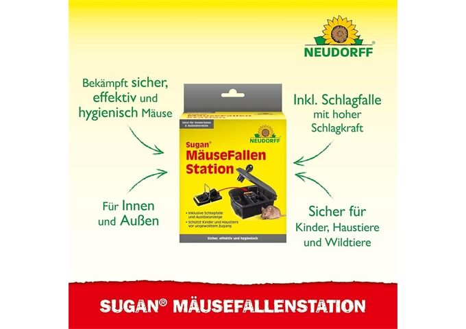 Neudorff Sugan MäuseFallenStation 1 Stück