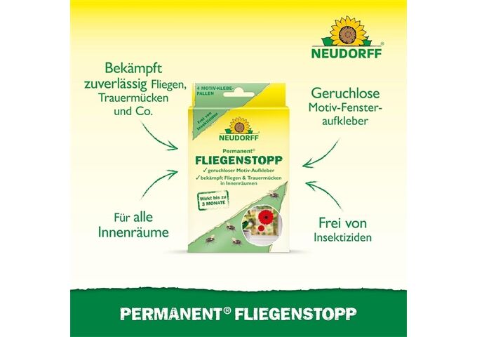 Neudorff Neudorff Permanent FliegenStop Motiv-Klebefalle, 4