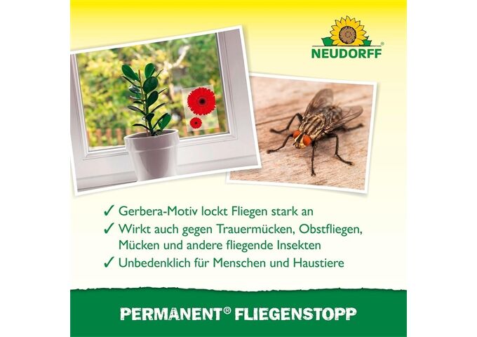 Neudorff Neudorff Permanent FliegenStop Motiv-Klebefalle, 4