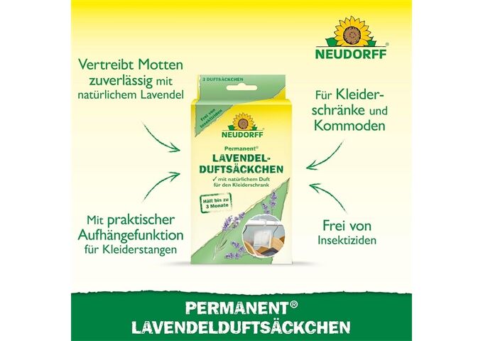 Neudorff Neudorff Permanent Lavendel- duftsäckchen, 3 Stück