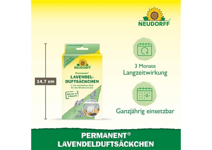Neudorff Neudorff Permanent Lavendel- duftsäckchen, 3 Stück