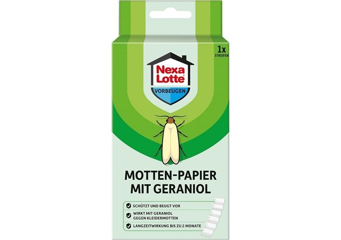 Nexa-Lotte Nexa-Lotte Motten-Papier mit Geraniol, 1 Stück
